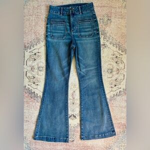 AE Curvy Super Hi-rise Flare Jeans